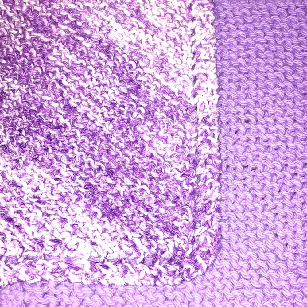 Handmade Organic Cotton Washcloth Trio